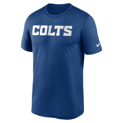 Nike Dri FIT Wordmark Legend NFL Indianapolis Colts Men s T Shirt. Nike